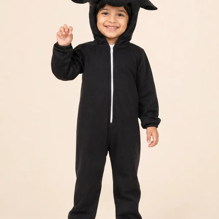 Black Buffalo / Bull Fancy Dress Costume for Kids – School Annual Function & Animal Theme Outfit fancydresswale.com