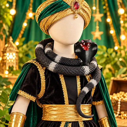 Cobra snake accessory styled on costume mannequin