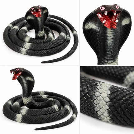 Cobra snake hood scales and body detail views
