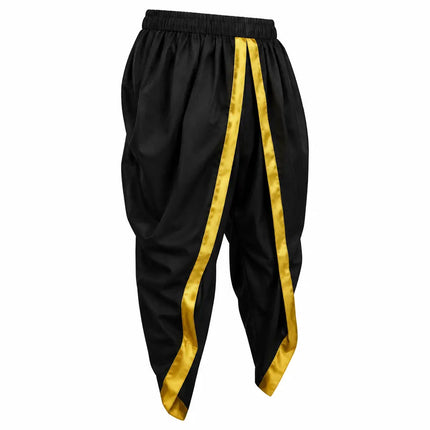 Black dhoti side-angle preview