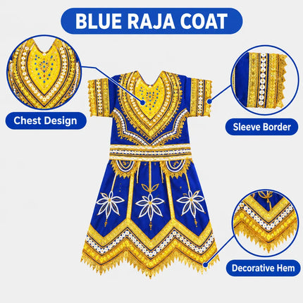 Blue Raja Coat infographic