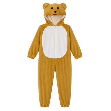 Brown Bear Costume For Kids Fancydresswale.com