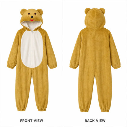 Brown Bear Costume For Kids Fancydresswale.com