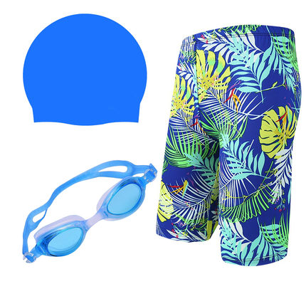 Fancydresswale Swimming kit for boys, Swimming short, Swimming goggle and silicon cap- 11 designs- free size fits to 60-75kg fancydresswale.com