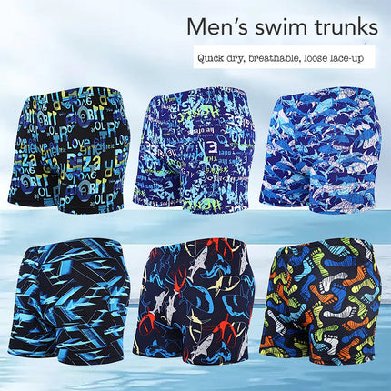 Fancydresswale Swimming Combo for boys blue- swimming trunk, cap, goggles, nose clip with box- Professional swimming gears Fancydresswale.com