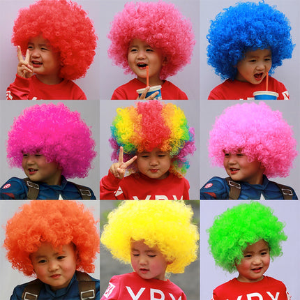 Fancydresswale Light pink Wig Colorful Unisex Party Prop Wigs for Kids and Adults -Light Pink Fancydresswale