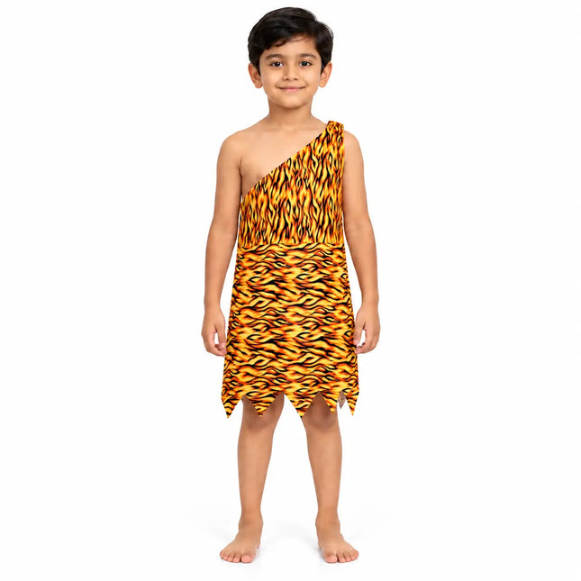 Chalu tiger-print costume front view