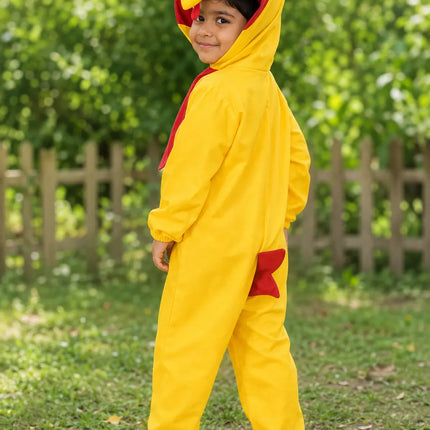Chicken / Rooster Bird Animal Costume Jumpsuit with Hood fancydresswale.com