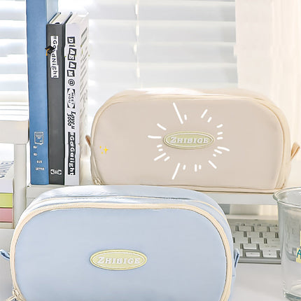Pen Pencil Case Durable Big Storage Pen Pouch Bag for School Supplies Office College Teen Girls Adults fancydresswale.com