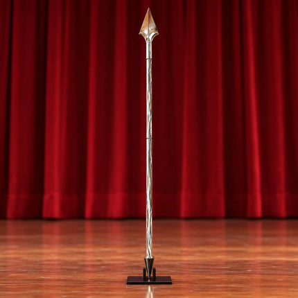 Detachable Silver-Tone Bhala Spear for Fancy Dress & Stage Performances fancydresswale.com
