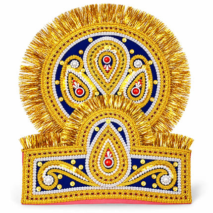 Double Mukut Crown for Ramleela & Fancy Dress – 10+ Years fancydresswale.com