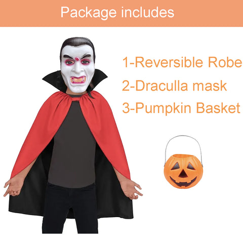 FancyDressWale halloween dress for Boys with pumpkin draculla ghost theme costume party