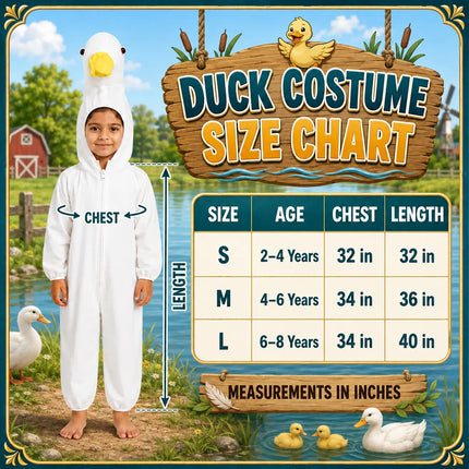 Duck Fancy Dress Costume for Kids – Animal Costume for Boys & Girls Fancydresswale.com