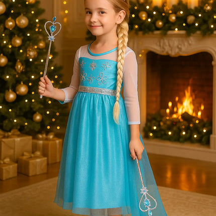 Elsa Costume For Girls Fancydresswale
