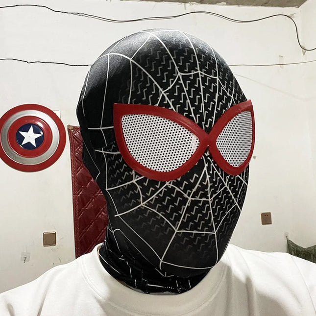 FancyDressWale Black Spider-Man for Kids – Light-Up Cosplay Accessory Myers Night Laser light Fancydresswale