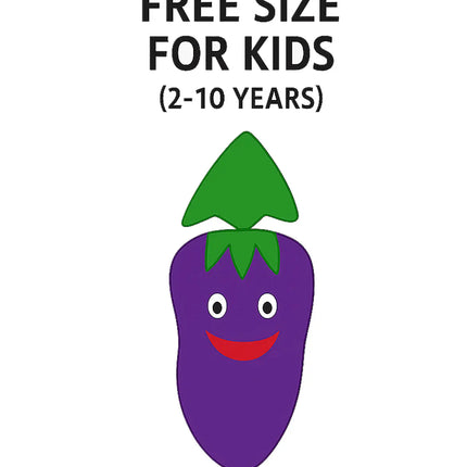 FancyDressWale Brinjal Vegetable Costume with Green Jumpsuit for Kids 🍆 – Fancy Dress for Vegetable Day, School Competitions & Stage Performances Fancydresswale