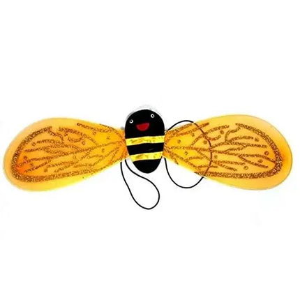 FancyDressWale Kids Bee Costume Set – 3Pc Wings, Headband & Wand – Yellow & Black Cosplay Accessories for Fancy Dress & Roleplay fancydresswale.com