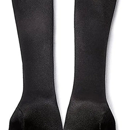 FancyDressWale Long Satin Gloves for Women 55 cm, Elegant Opera Party Gloves, Elbow-Length Finger Gloves for Dance, Costume, and Cosplay fancydresswale.com