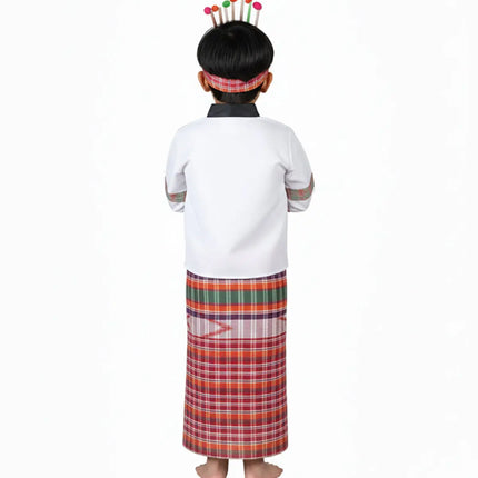 FancyDressWale Mizoram dress state costume for kids, Regional state Fancy dress boys and girls Fancydresswale