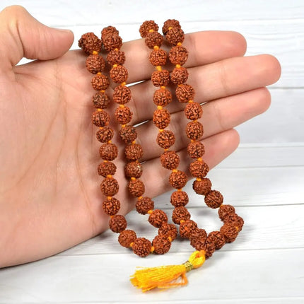 FancyDressWale Rudraksh Mala Set for Mythological Theme Fancy Dress Competitions, Ideal for King, Queen, or Vanvasi Raja Rani Costumes fancydresswale.com