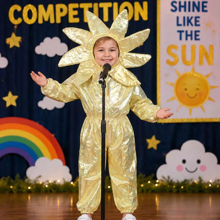 FancyDressWale Sun Fancy Dress Costume for Kids | Sunshine Theme Costume for Boys & Girls | School Fancy Dress Competition Dress | Nature & Weather Theme Outfit fancydresswale.com