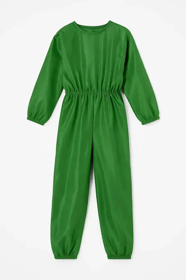 FancyDressWale Banana Fruit Costume with Green Jumpsuit for Kids | Fancy Dress for School Competitions, Fruit Day & Stage Shows (2–10 Years) fancydresswale.com