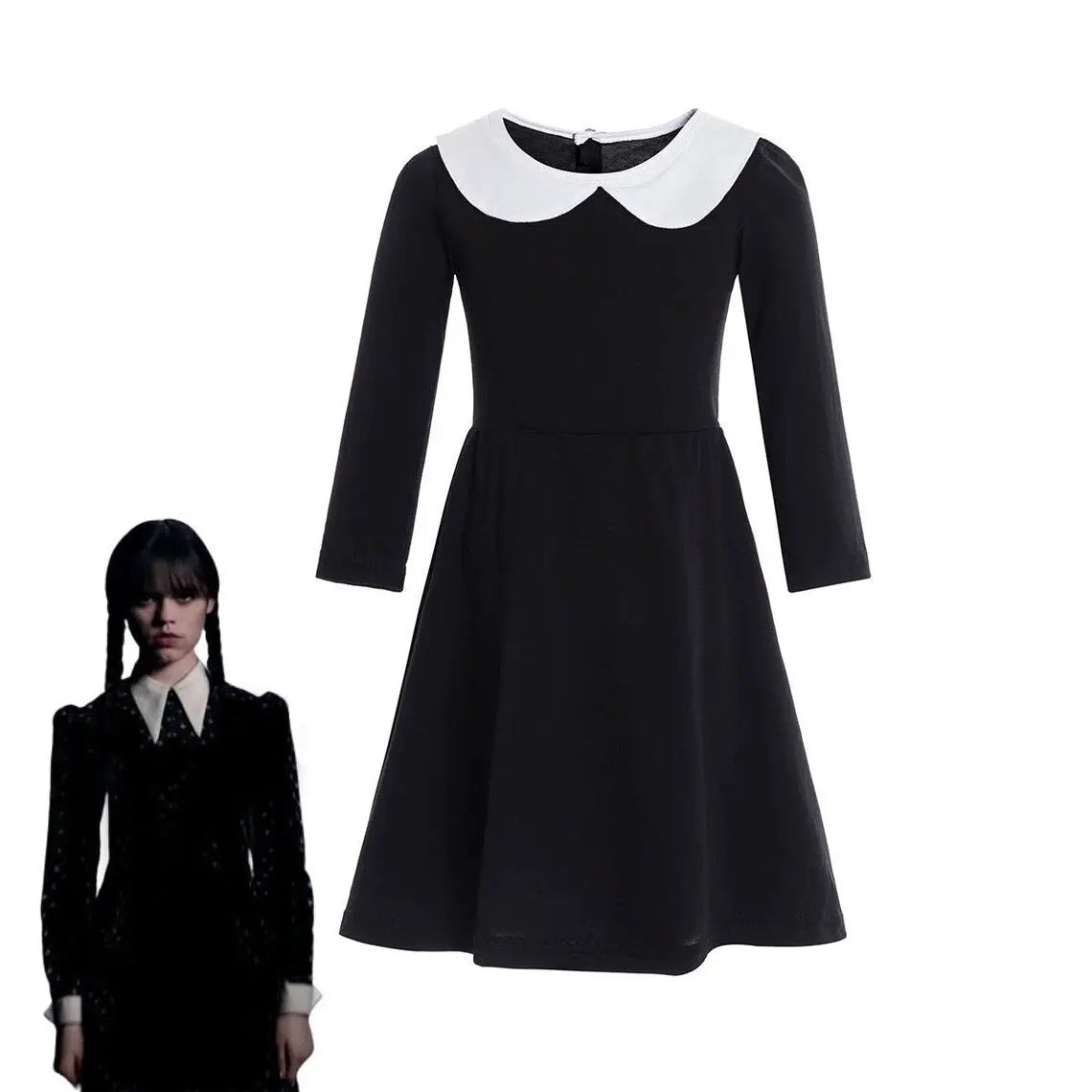 Wednesday Addams Costume for Girls