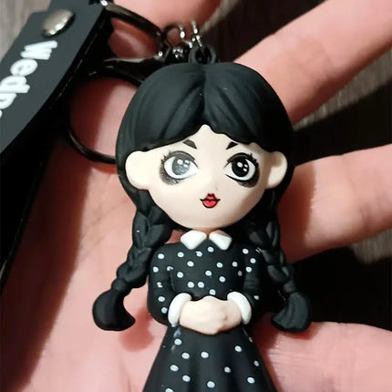 FancyDressWale Wednesday Merchandise Keychain  halloween Gifts for Daughter Girls Keychains -Long Dress fancydresswale.com