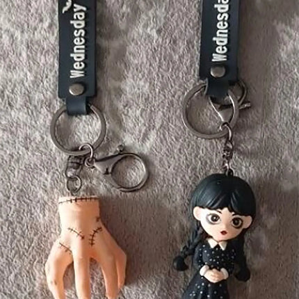 FancyDressWale Wednesday Merchandise Keychain  halloween Gifts for Daughter Girls Keychains -Long Dress fancydresswale.com