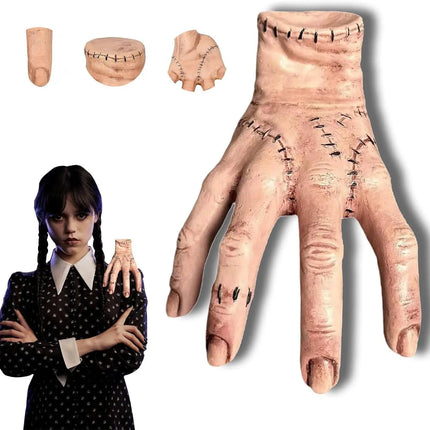 FancyDressWale Wednesday Thing Hand Addams Family Realistic The Thing Hand from Wednesday Addams, Cosplay Hand by Addams Family for Halloween Easter Gifts fancydresswale.com