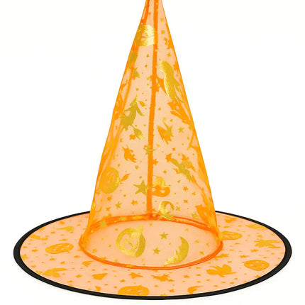 FancyDressWale Witch Hat Costume Set – Halloween Cosplay Caps for Kids & Adults (Pack of 5/10/20) fancydresswale.com