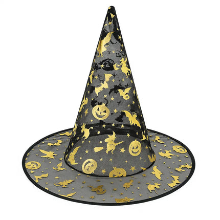 FancyDressWale Witch Hat Costume Set – Halloween Cosplay Caps for Kids & Adults (Pack of 5/10/20) fancydresswale.com