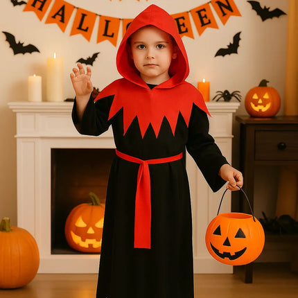 FancyDressWale halloween Draculla dress for Boys with pumpkin basket ghost theme costume party fancydresswale.com