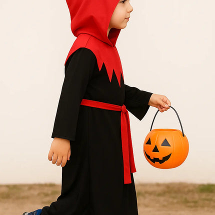 FancyDressWale halloween Draculla dress for Boys with pumpkin basket ghost theme costume party fancydresswale.com
