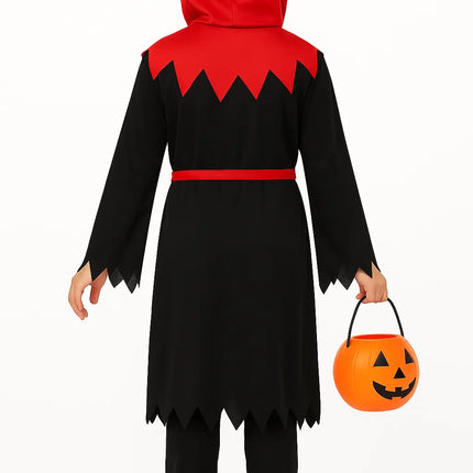 FancyDressWale halloween Draculla dress for Boys with pumpkin basket ghost theme costume party fancydresswale.com