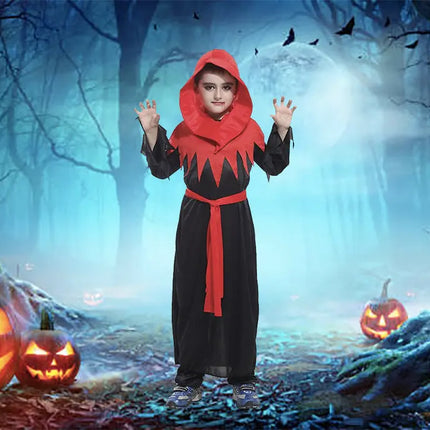 FancyDressWale halloween Draculla dress for Boys with pumpkin basket ghost theme costume party fancydresswale.com