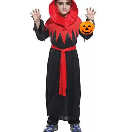 FancyDressWale halloween Draculla dress for Boys with pumpkin basket ghost theme costume party fancydresswale.com