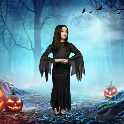 FancyDressWale halloween dress for Girls and Boys pumpkin witch ghost theme costume party Black Witch fancydresswale.com