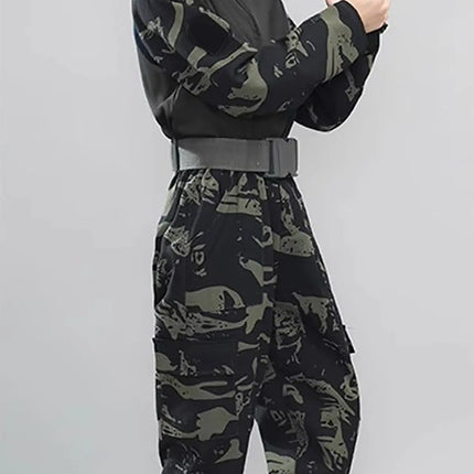 Fancydresswale Army Costume for all age groups High-Quality Camouflage Costume with Cap & Belt (Exclusive Collection) (Copy) fancydresswale.com