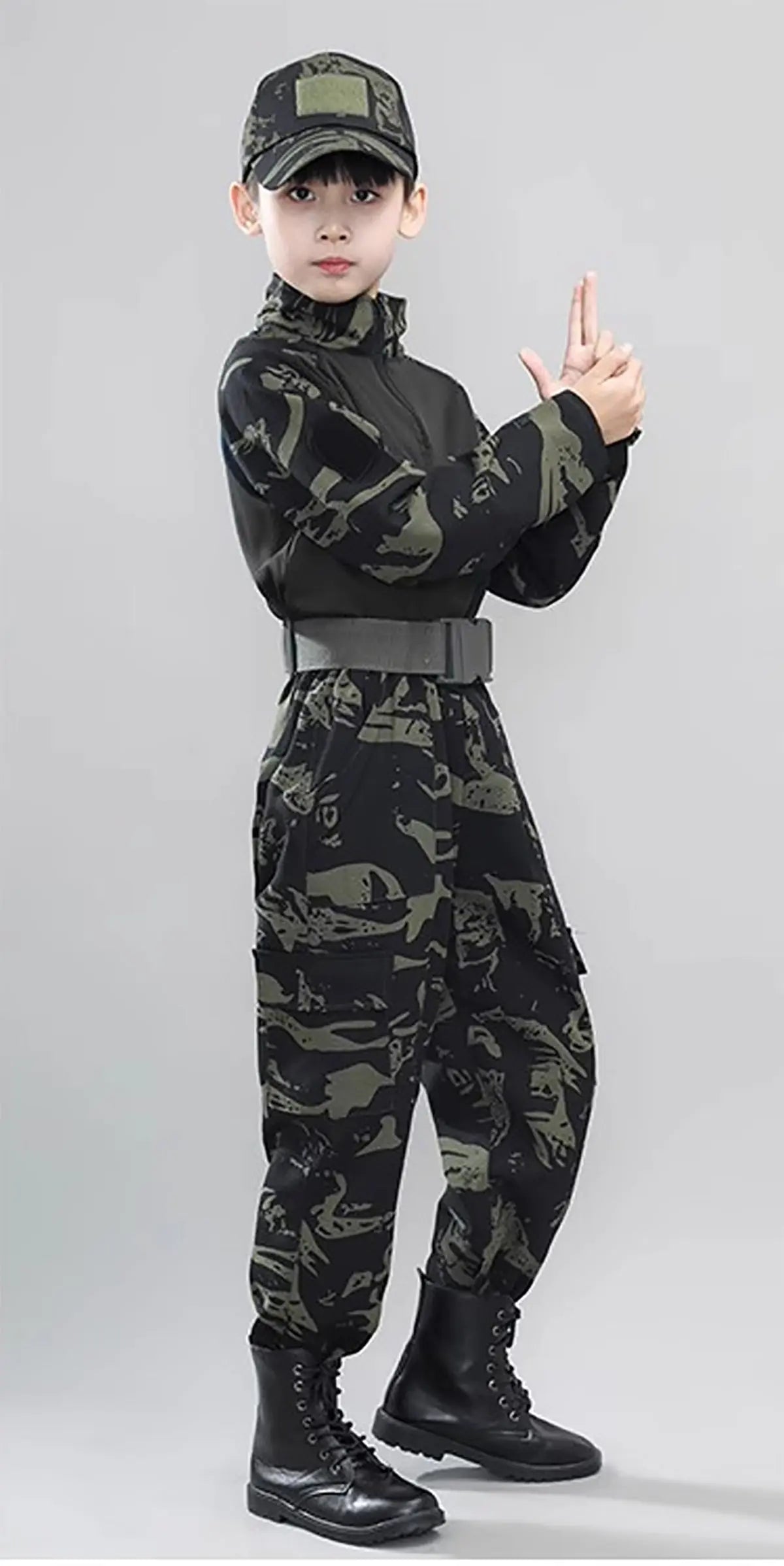 Commando dress black for all age groups High-Quality Camouflage fancydresswale.com Commando dress black for all age groups High-Quality Camouflage fancydresswale.com
