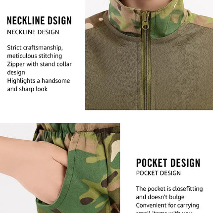 Fancydresswale Army Costume for all age groups High-Quality Camouflage Costume with Cap & Belt (Exclusive Collection) fancydresswale.com