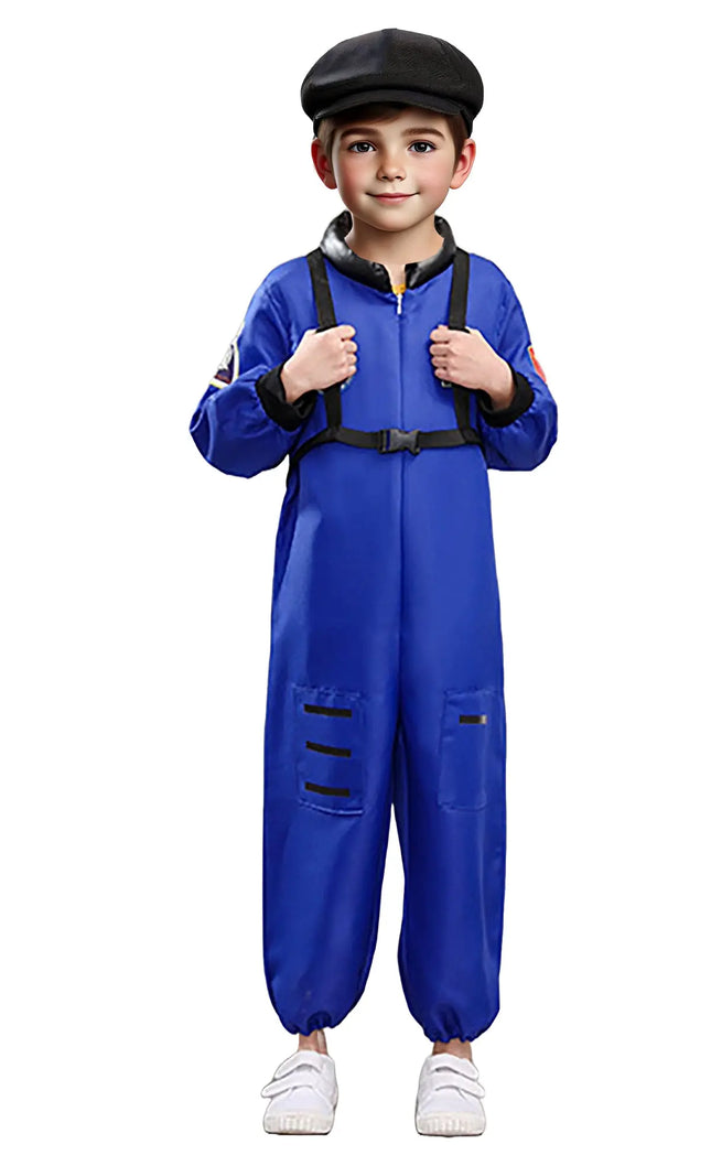 Fancydresswale Astronaut costume for kids- Blue Fancydresswale.com