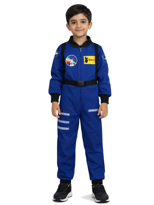 Fancydresswale Astronaut costume  kids- Blue with cap Fancydresswale.com