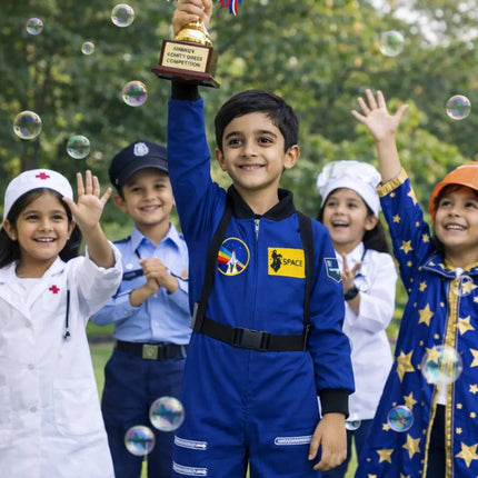 Fancydresswale Astronaut costume  kids- Blue with cap Fancydresswale.com