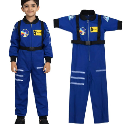 Fancydresswale Astronaut costume  kids- Blue with cap Fancydresswale.com
