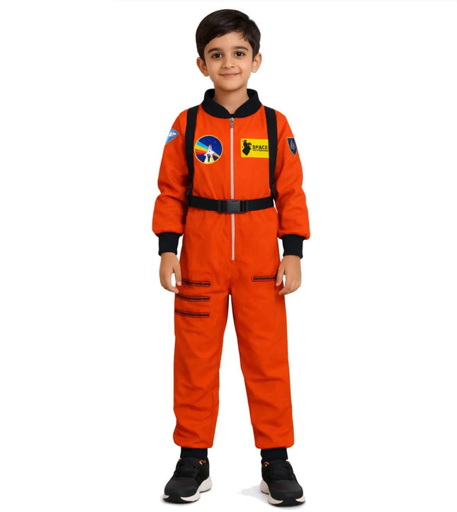 Fancydresswale Astronaut suit for kids- Orange Fancydresswale.com