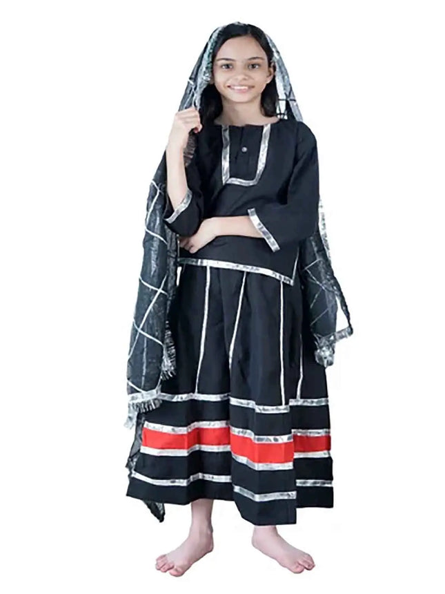 Fancydresswale Banjara Kalbelia Dress for Girls and Women – Traditional Rajasthani Tribal Dance Costume Fancydresswale.com
