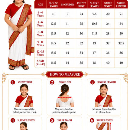 Fancydresswale Bengali saree for girls State costume in fancy dress competitions fancydresswale.com