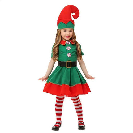 Fancydresswale Christmas elf dress santa costume for Girls and women fancydresswale.com