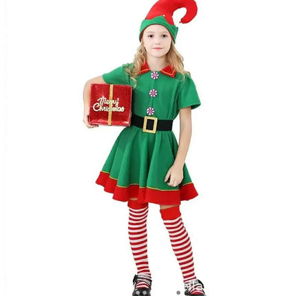 Fancydresswale Christmas elf dress santa costume for Girls and women fancydresswale.com